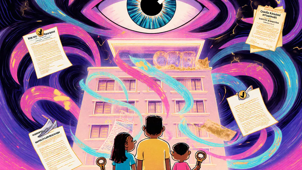 Как обеспечить регистрацию права собственности детей по долям квартиры