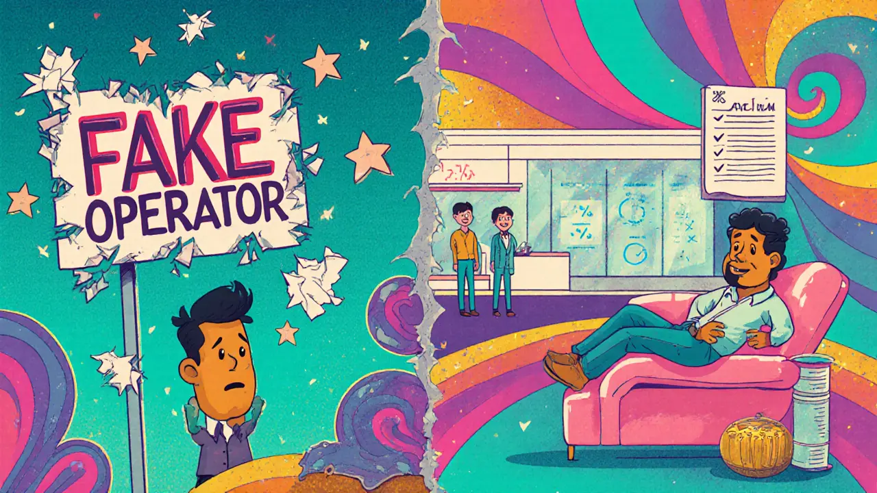 Два мира: один — развал проверенной компании, другой — стабильный доход с цифровым дашбордом, в стиле Веса Уилсона.