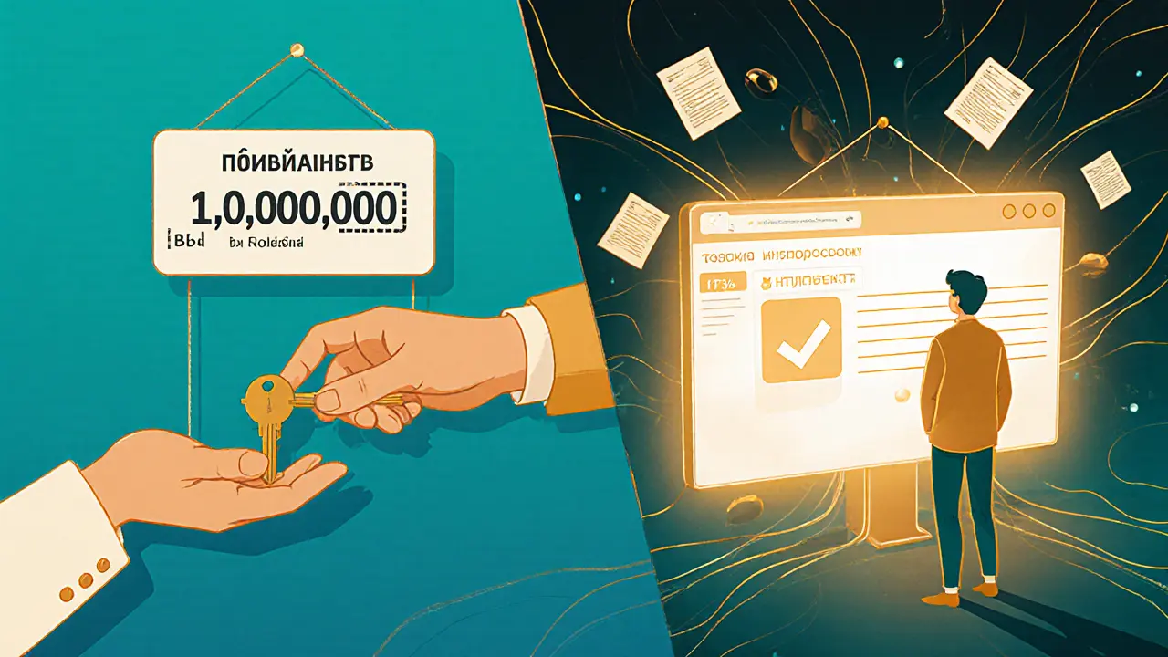 Сравнение продажи и покупки жилья через онлайн-кабинет ФНС с автоматическим расчётом налога.