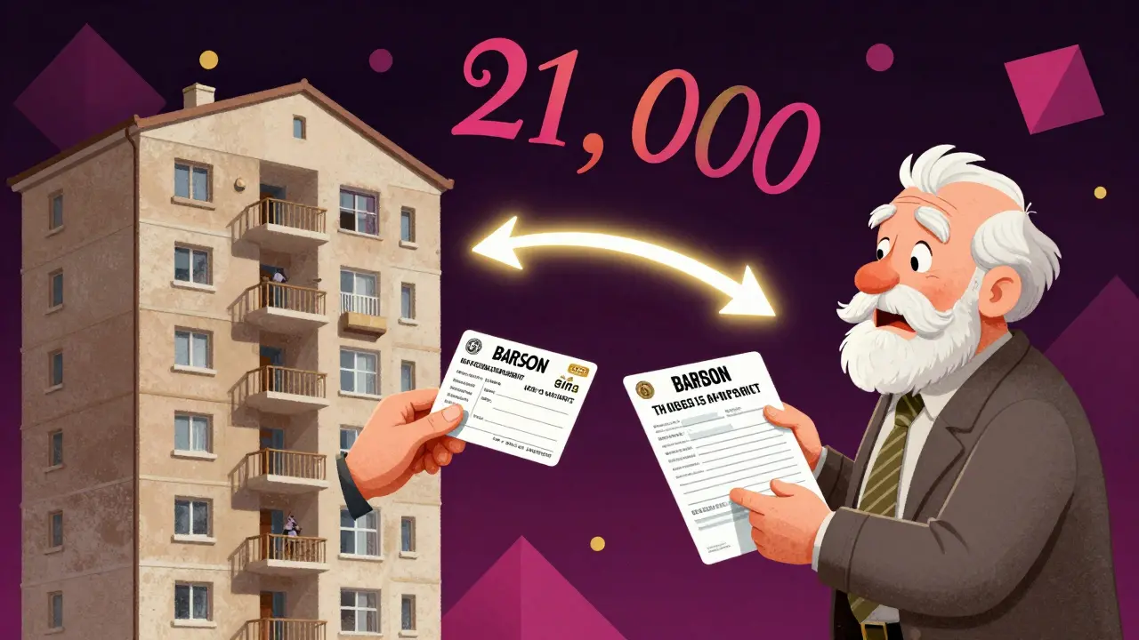 Пенсионер выбирает квартиру для льготы, избегая высокого налога на вторую недвижимость.