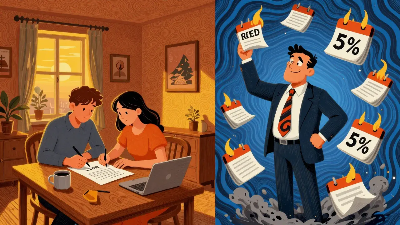 Два мира: уютная квартира в Перми и жадный арендодатель, поднимающий цену в психоделическом стиле.