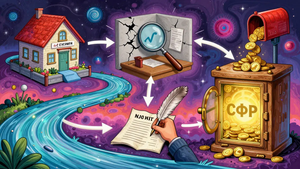 Психеделическая схема покупки квартиры через Госуслуги и СФР без ипотеки.