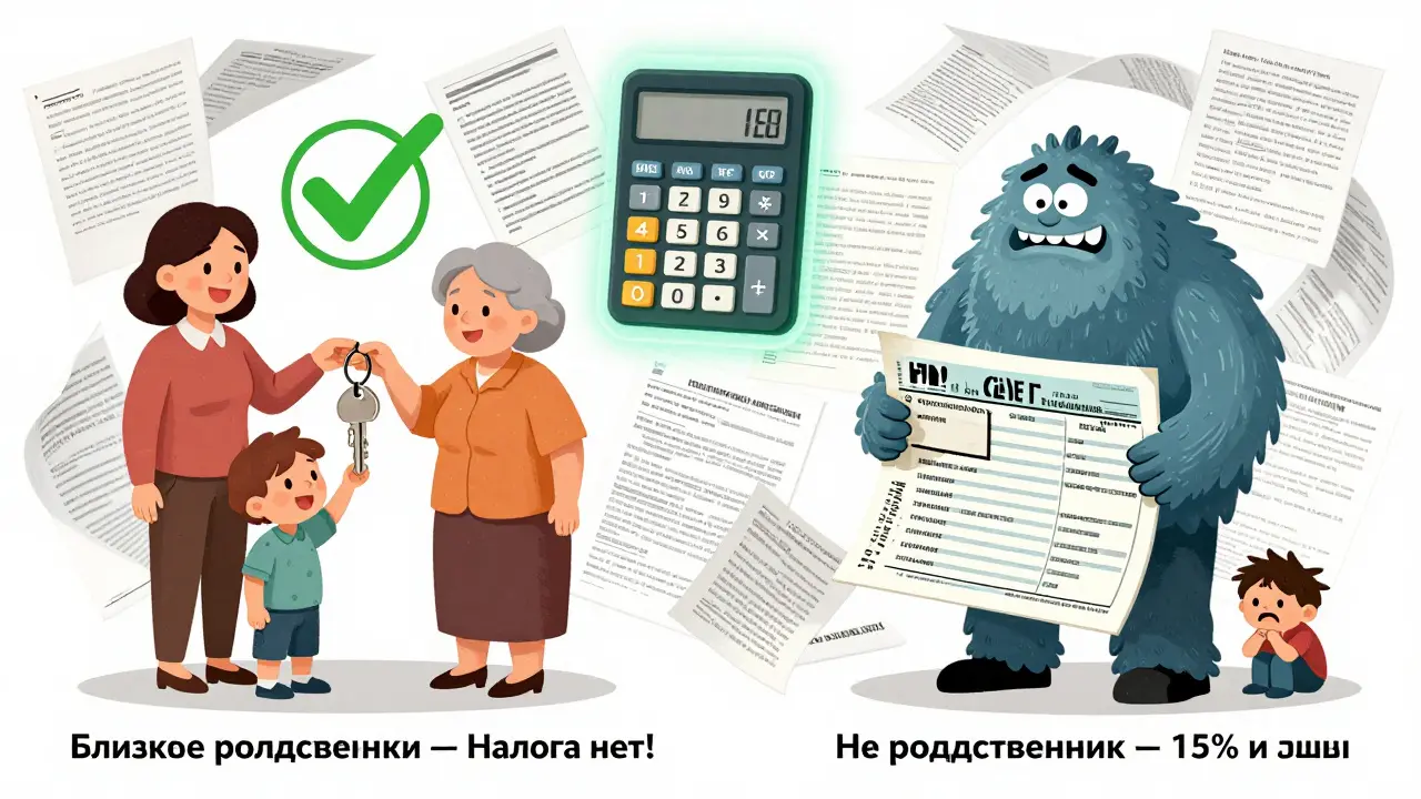 Семья получает ключ без налогов, а другой человек боится огромного налогового счёта.