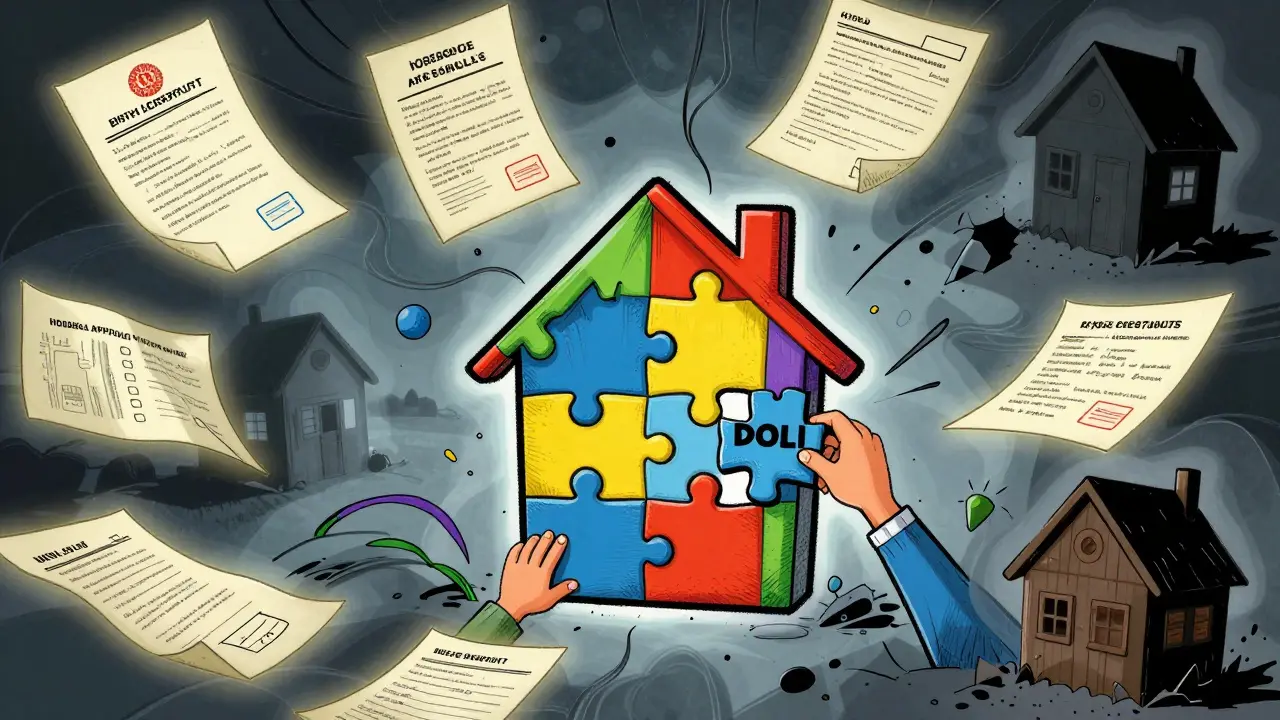 Документы превращаются в пазл, где ключевой элемент — доли в собственности для всех членов семьи.