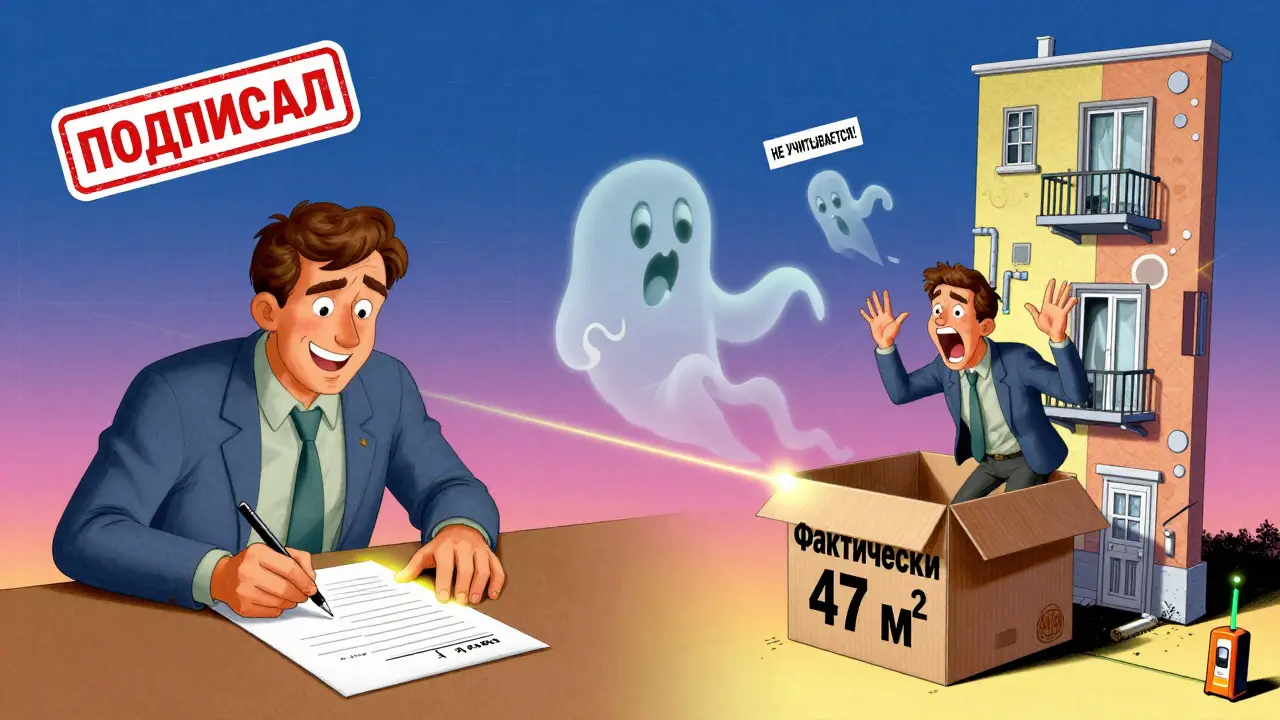 Два мира: один — подписал акт, другой — потерял метры, в ярком психоделическом стиле вайс вилсона