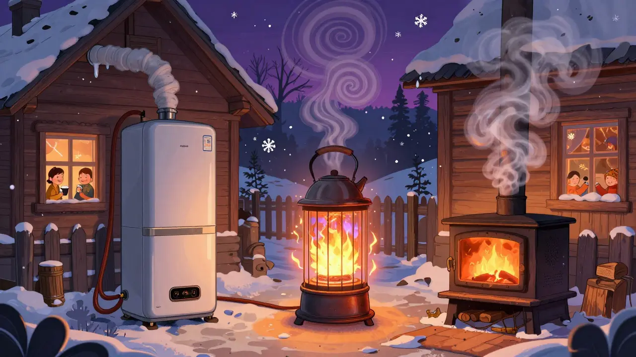 Как выбрать систему отопления для загородного дома: газ, электричество, твёрдое топливо