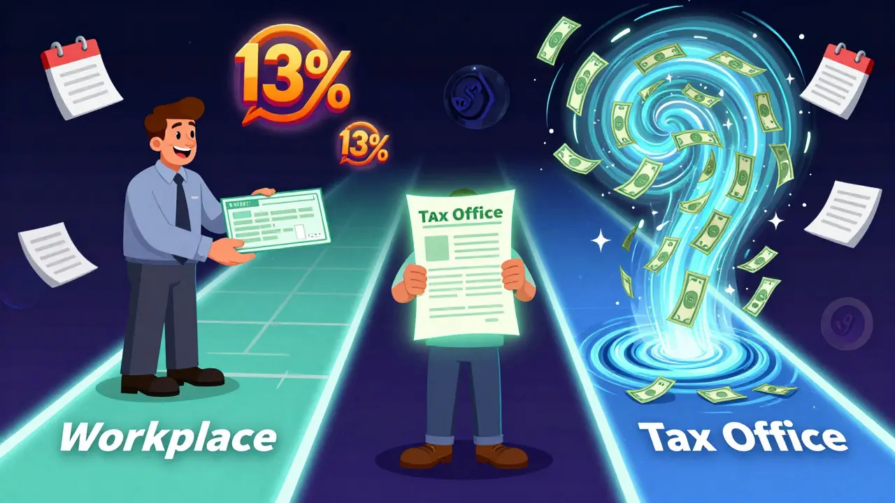 Как выбрать способ получения налогового вычета: через ФНС или работодателя