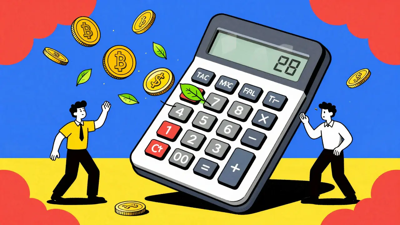 Концептуальная иллюстрация расчета налогов и вычетов при продаже